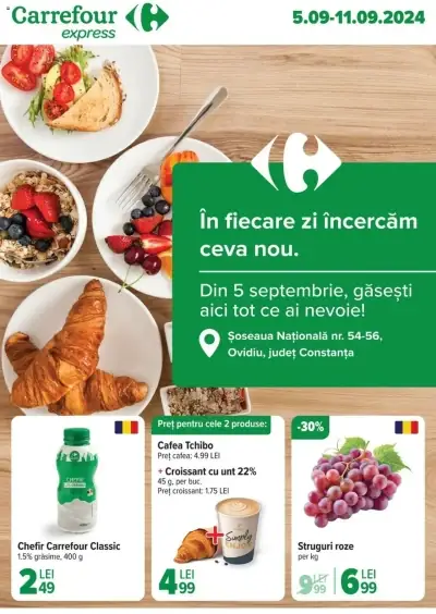 Carrefour: Ofertă actuală din 05.09.2024