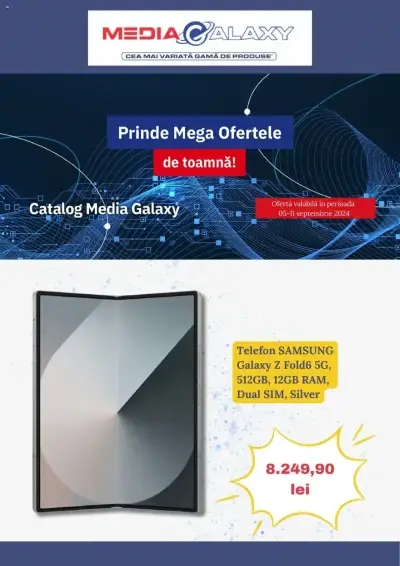 Catalog Media Galaxy: Ofertă actuală din 05.09.2024 - Oferte electrocasnice