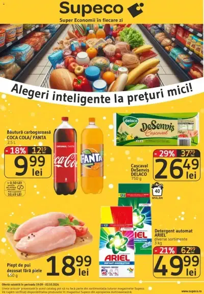 Catalog Supeco: Ofertă actuală din 19.09.2024