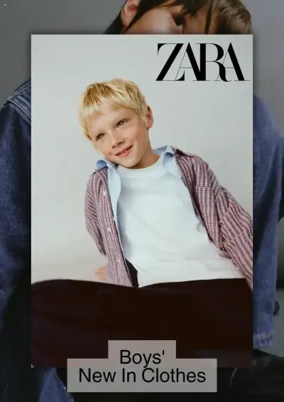 Catalog ZARA: Ofertă actuală din 01.09.2024 - Boys