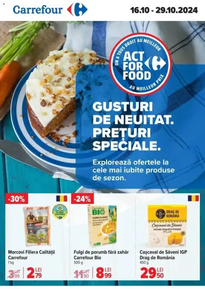 Carrefour: Ofertă actuală din 16.10.2024 - "Catalog AFF"