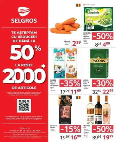 Selgros: Ofertă actuală din 18.10.2024 - Food