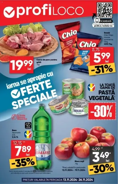 Profi: Ofertă actuală din 13.11.2024 - Oferte "Revista Loco"