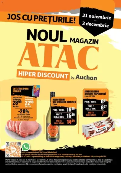 Catalog Auchan: Ofertă actuală din 21.11.2024 - Oferte și revista