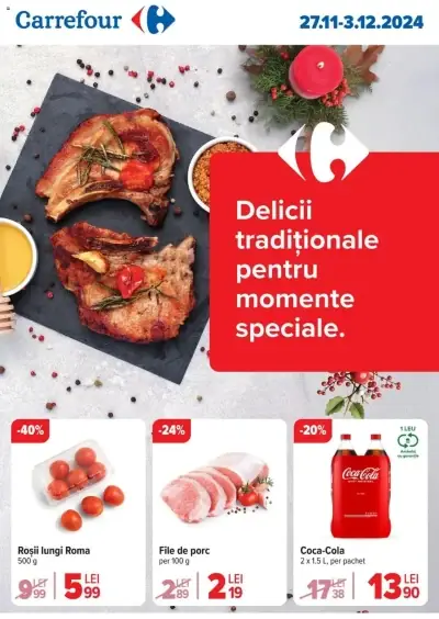 Catalog Carrefour: Ofertă actuală din 27.11.2024 - 27.11. 10.12. oferte