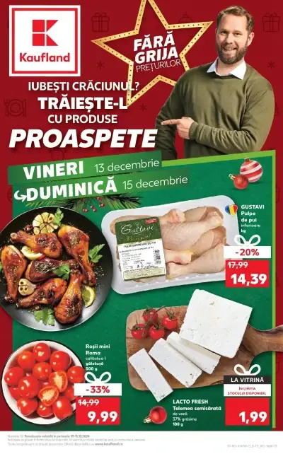 Catalog Kaufland: Ofertă actuală din 13.12.2024 - Revista "Bistriţa"