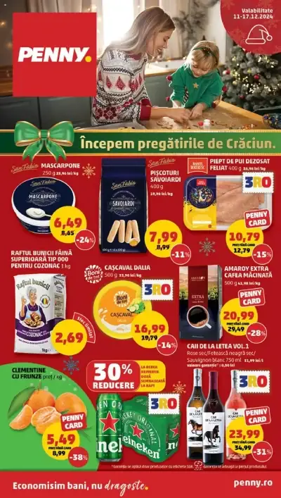 Catalog PENNY: Ofertă actuală din 11.12.2024 - 11.12. 17.12. oferte