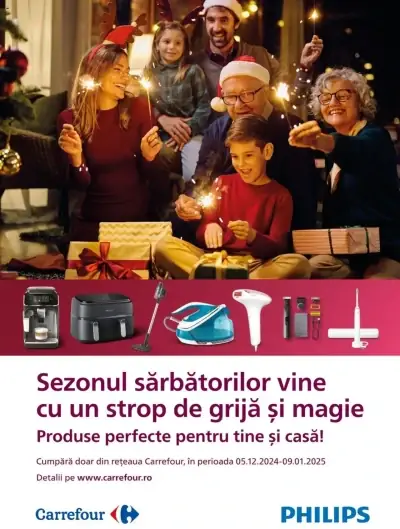 Catalog Carrefour: Ofertă actuală din 05.12.2024 - 05.12.2024 09.01.2025 oferte