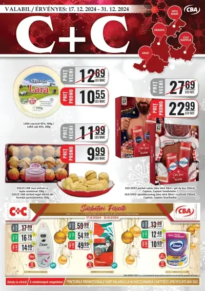 Catalog CBA: Ofertă actuală din 17.12.2024 - 17.12. 31.12. oferte