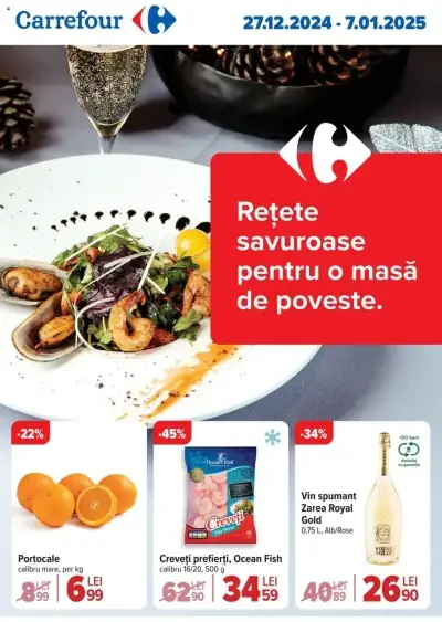 Catalog Carrefour: Ofertă actuală din 27.12.2024 - "Catalog nou"