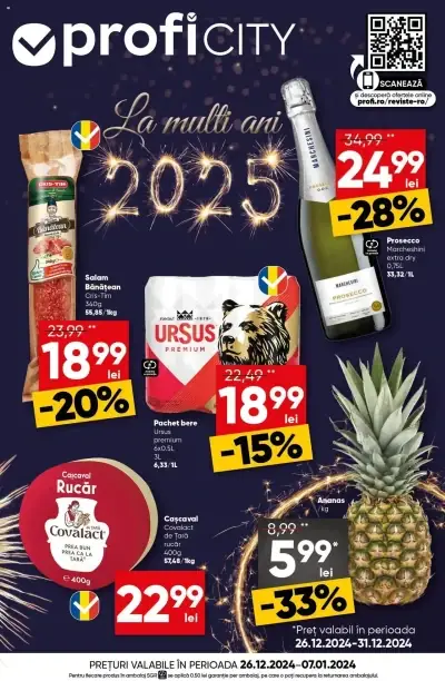 Catalog Profi: Ofertă actuală din 26.12.2024 - Oferte "Revista City nou"