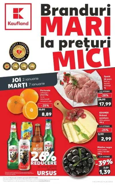 Catalog Kaufland: Ofertă actuală din 02.01.2025 - Revista "Bistriţa"