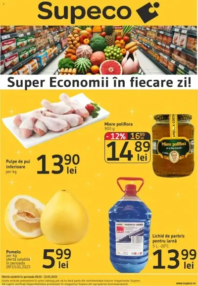 Catalog Supeco: Ofertă actuală din 09.01.2025