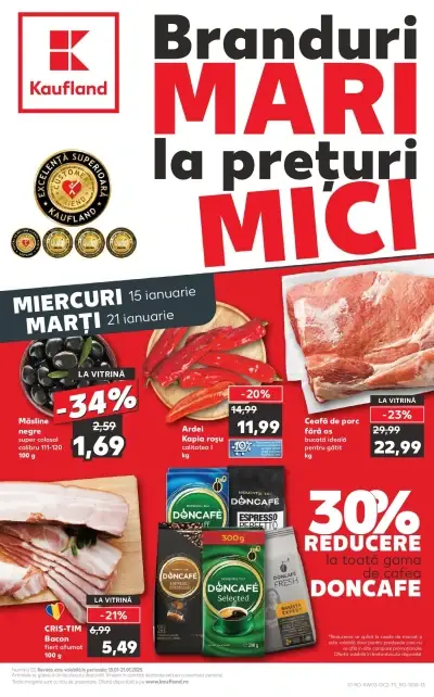 Catalog Kaufland: Ofertă actuală din 15.01.2025 - Revista "Iaşi"