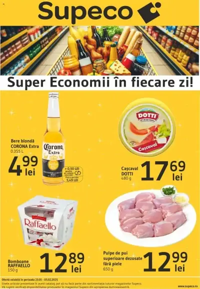 Catalog Supeco: Ofertă actuală din 23.01.2025