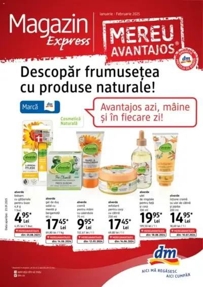 Catalog dm Drogerie Markt: Ofertă actuală din 23.01.2025 - 18.02.2025 Revista, oferte