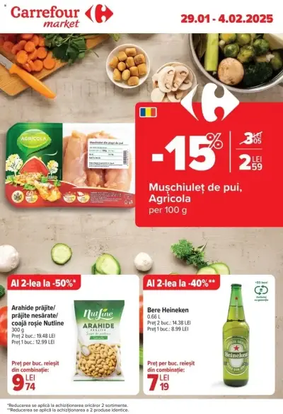 Catalog Carrefour: Ofertă actuală din 29.01.2025 - "Catalog Market"