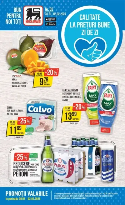 Catalog Mega Image: Ofertă actuală din 30.01.2025 - Revista nou