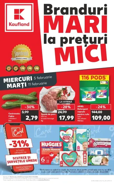 Catalog Kaufland: Ofertă actuală din 04.02.2025 - Revista "Catalog Kaufland până în data de 09.02.2025"