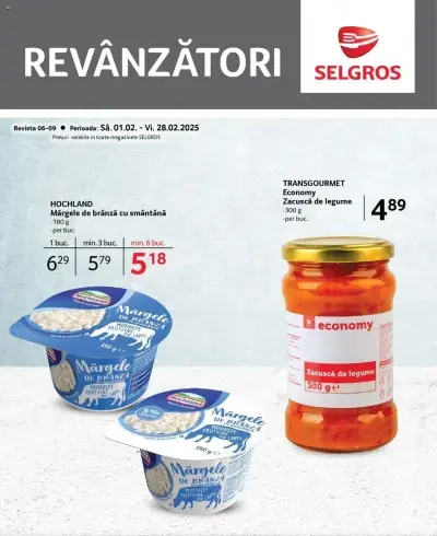 Catalog Selgros: Ofertă actuală din 01.02.2025 - Revânzători