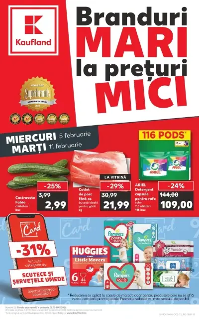 Catalog Kaufland: Ofertă actuală din 05.02.2025 - Revista "Călărași"