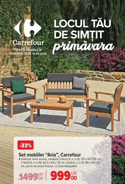 Catalog Carrefour: Ofertă actuală din 12.03.2025 - "Catalog Grădină"