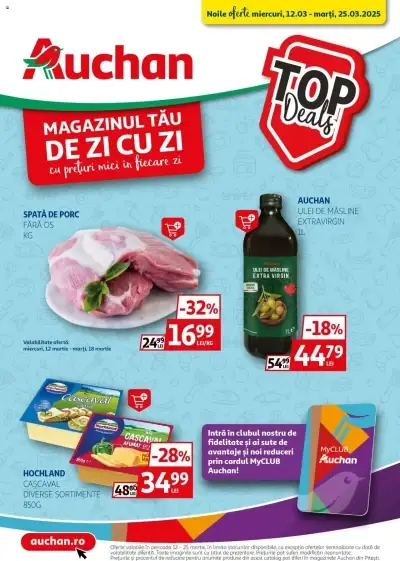 Catalog Auchan: Ofertă actuală din 12.03.2025 - Oferte și revista