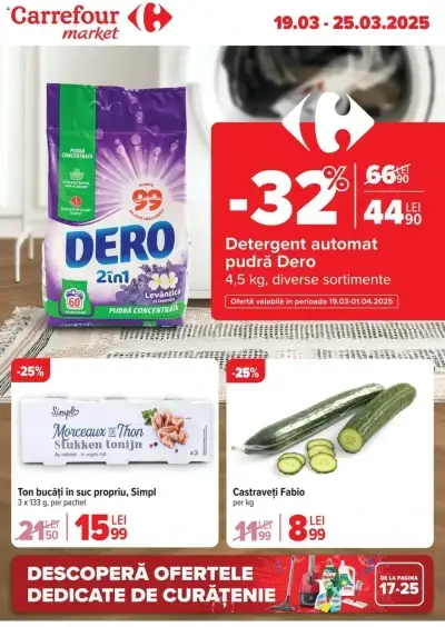 Catalog Carrefour: Ofertă actuală din 19.03.2025 - "Catalog Market"