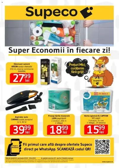 Catalog Supeco: Ofertă actuală din 20.03.2025 - Curățenie Bilingv