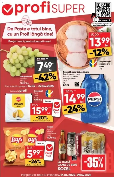 Catalog Profi: Ofertă actuală din 16.04.2025 - Oferte "Revista Super"
