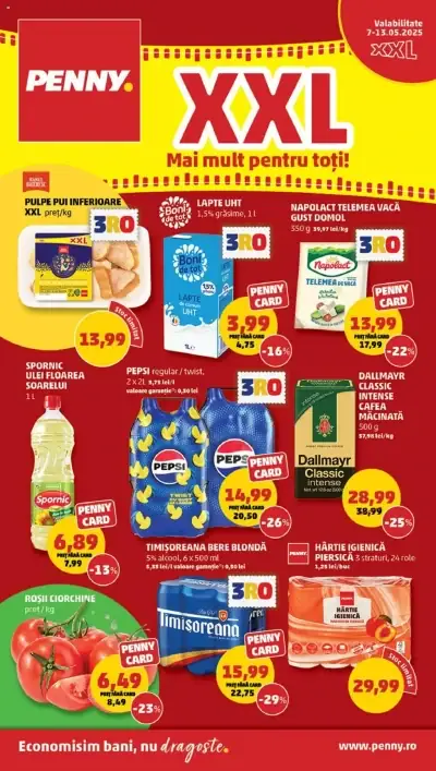Catalog PENNY: Ofertă actuală din 07.05.2025 - "Catalog nou"