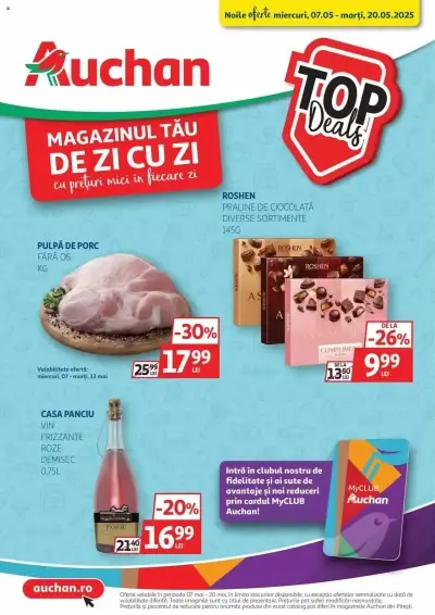 Catalog Auchan: Ofertă actuală din 07.05.2025 - Oferte și revista