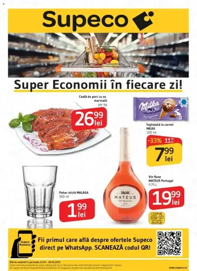 Catalog Supeco: Ofertă actuală din 15.05.2025