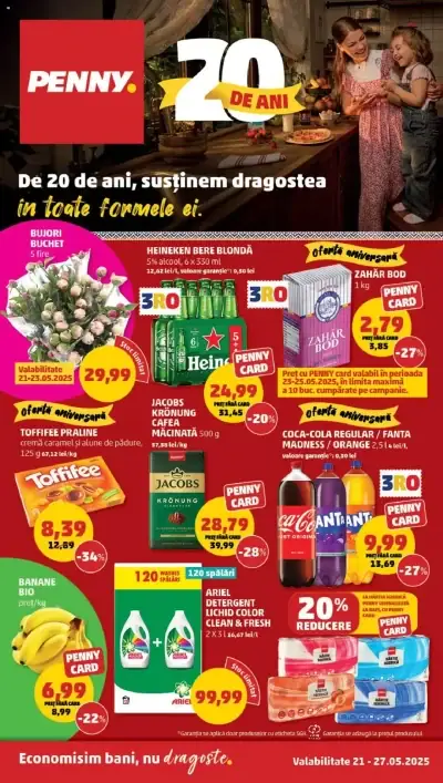 Catalog PENNY: Ofertă actuală din 21.05.2025 - "Catalog nou"