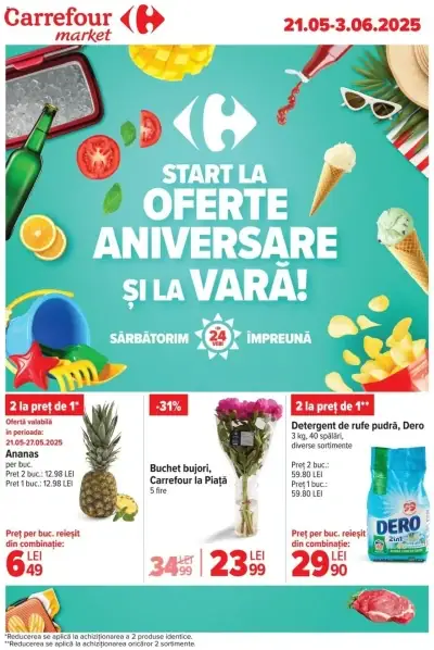 Catalog Carrefour: Ofertă actuală din 21.05.2025 - "Catalog Market"