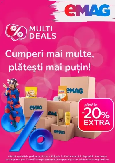 Catalog eMAG: Ofertă actuală din 27.05.2025