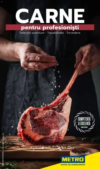 Catalog Metro: Ofertă actuală din 03.06.2025 - Carne pentru Profesioniști