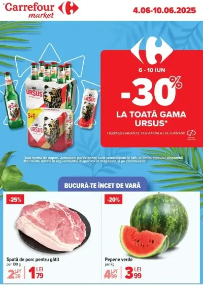 Catalog Carrefour: Ofertă actuală din 04.06.2025 - "Catalog Market"