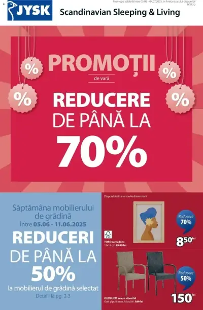 Catalog JYSK: Ofertă actuală din 05.06.2025 - Online oferta