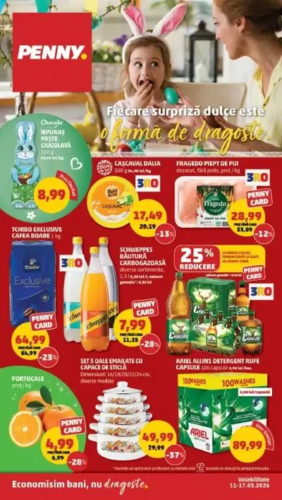 Catalog Catalog PENNY nou: Ofertă actuală din 11.03.2026