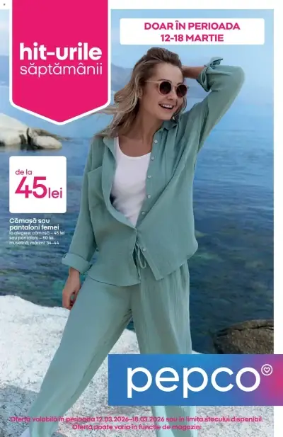 Catalog Catalog Pepco: Ofertă actuală din 12.03.2026