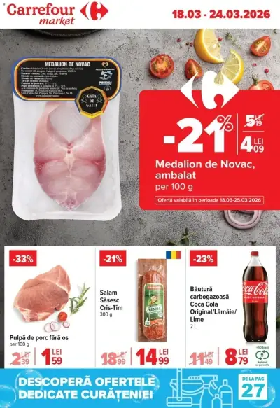Catalog Catalog Carrefour: Ofertă actuală din 18.03.2026