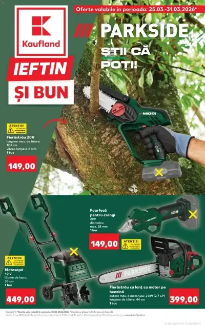 Catalog Kaufland: Ofertă actuală din 25.03.2026