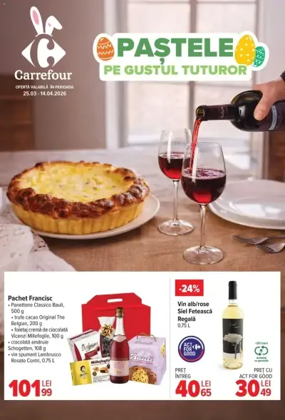 Catalog Catalog Carrefour: Ofertă actuală din 25.03.2026