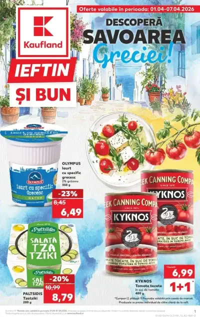 Catalog Kaufland Catalog Tematic: Ofertă actuală din 01.04.2026