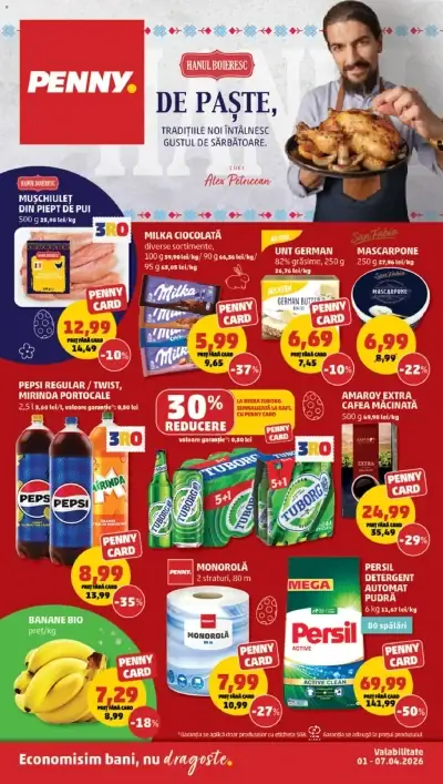 Catalog Catalog PENNY nou: Ofertă actuală din 01.04.2026