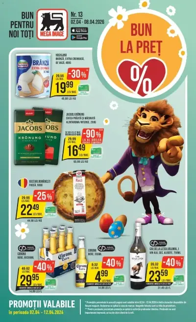 Catalog Catalog Mega Image online: Ofertă actuală din 02.04.2026
