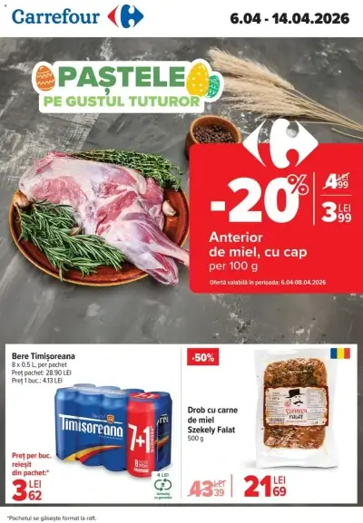 Catalog Catalog Carrefour: Ofertă actuală din 06.04.2026