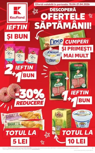Catalog Kaufland Catalog Tematic: Ofertă actuală din 15.04.2026
