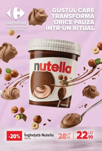 Catalog Catalog Carrefour: Ofertă actuală din 22.04.2026